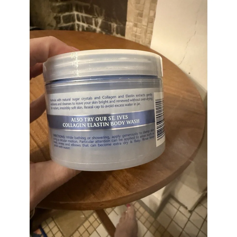 St. Ives Renewing Collagen Elastin In-Shower Exfoliating Body Polish HTF